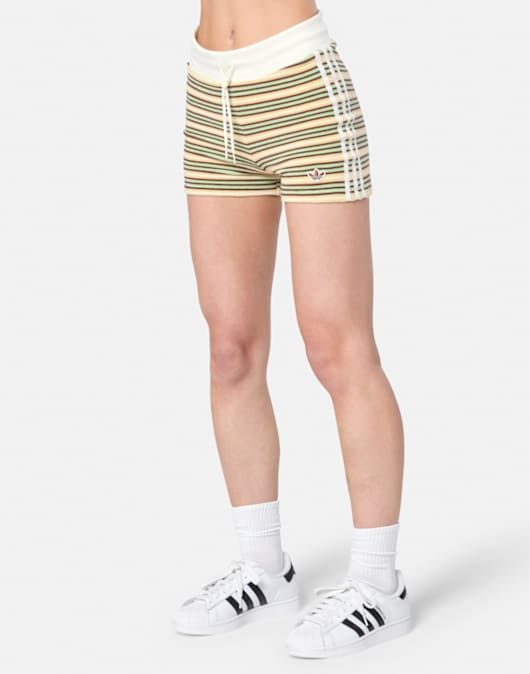 Womens Striped Shorts