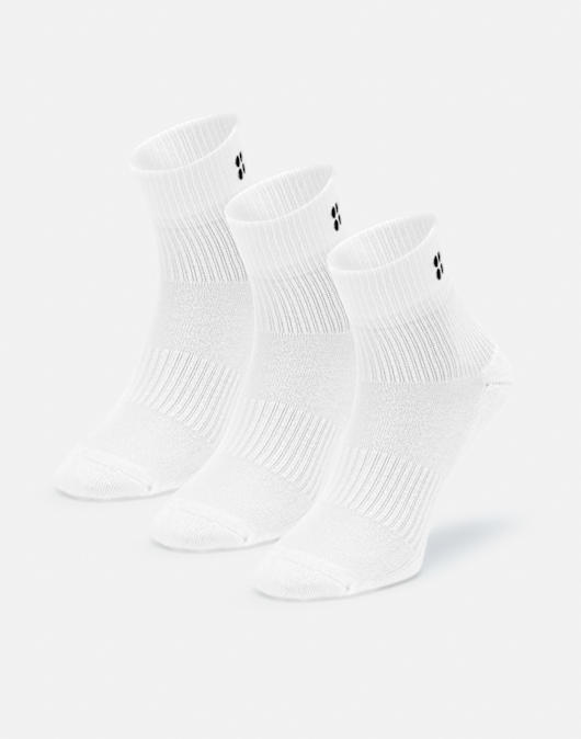 Womens Essential Mini Crew 3 Pack Socks