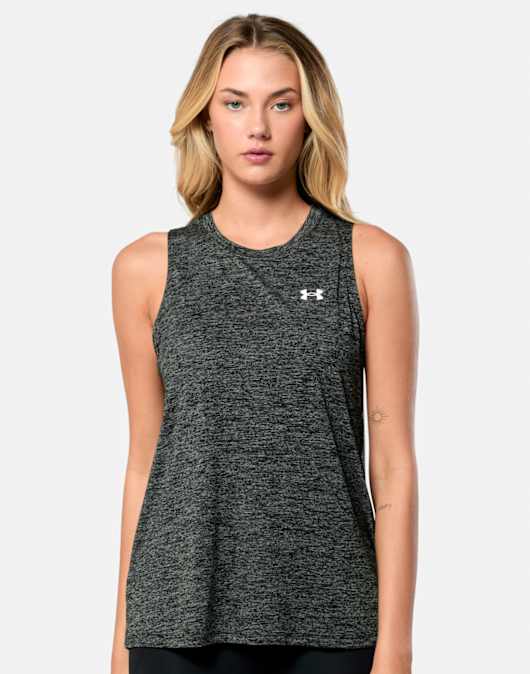 Womens Tech Twist Tank Top