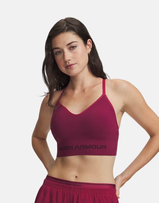 Womens Vanish Seamless Light Support Sports Bra