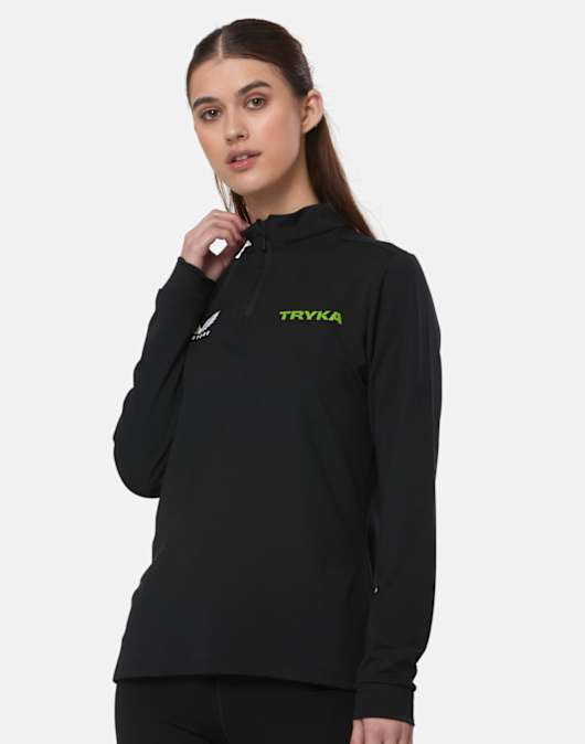 Womens Tryka Half Zip Top