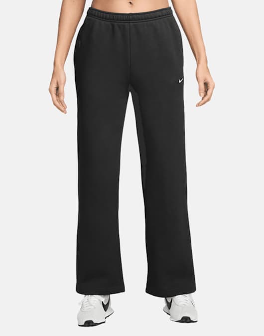 Womens Studio Fleece Open Hem Pants