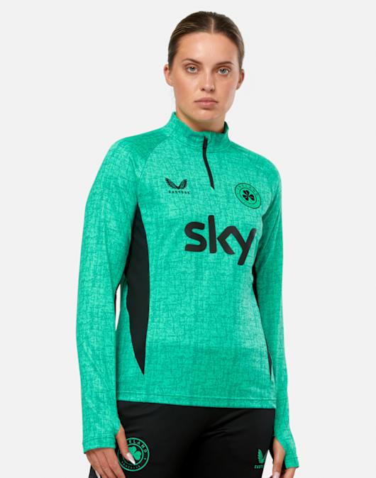 Womens Ireland Performance Half Zip Top