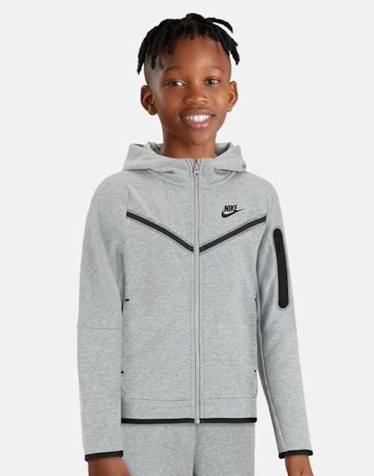 Older Kids Full Zip Tech Fleece  Hoodie