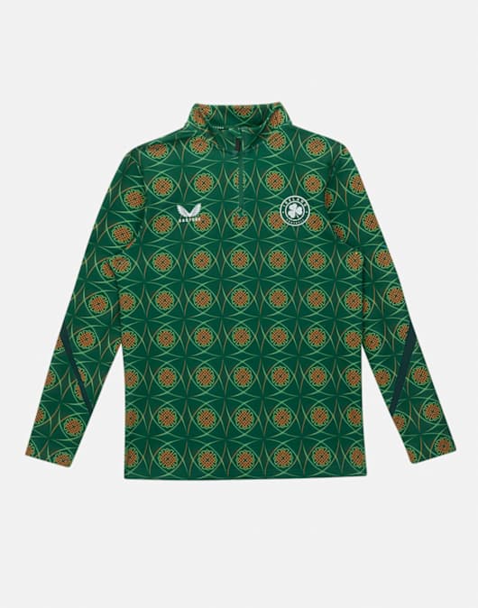Kids Ireland Matchday Half Zip Top
