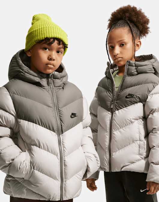 Older Kids Puffer Colorblock