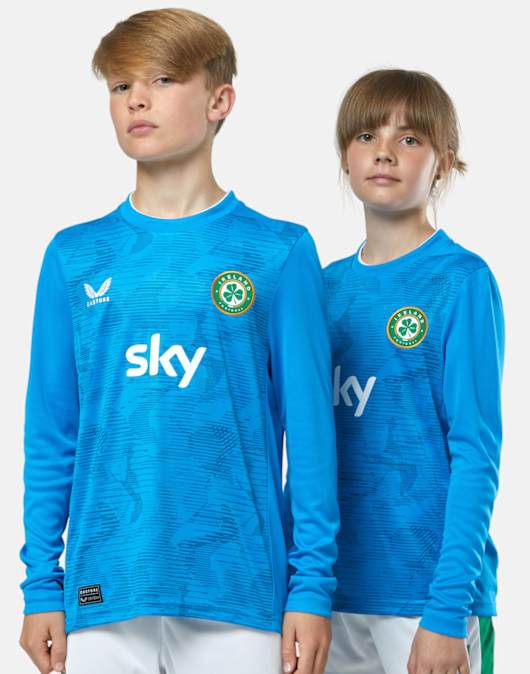 Kids Ireland Home Goalkeeper Jersey