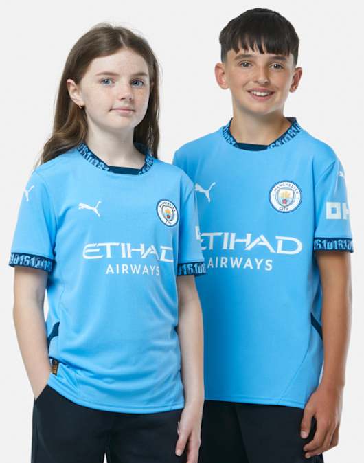 Kids Manchester City 24/25 Home Jersey