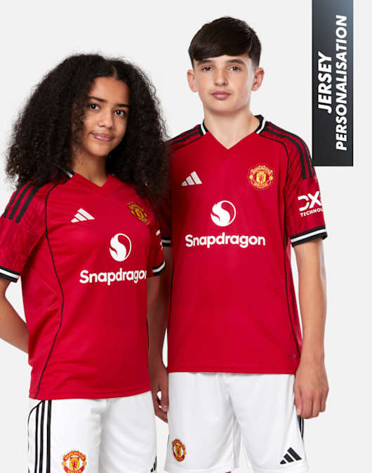 Kids Manchester United 25/26 Home Jersey