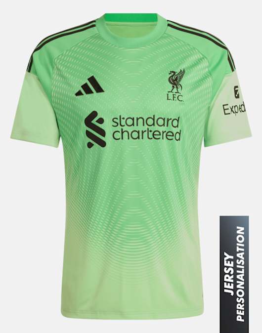 Kids Liverpool 25/26 Goalkeeper Jersey