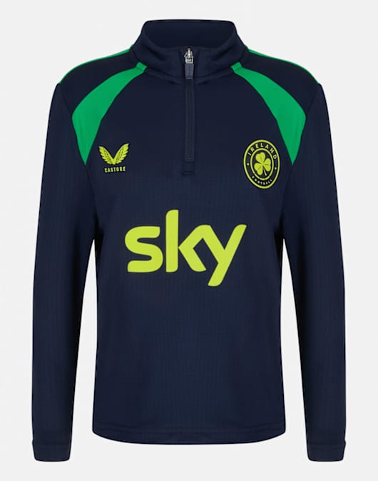 Kids Ireland Performance Half Zip Top