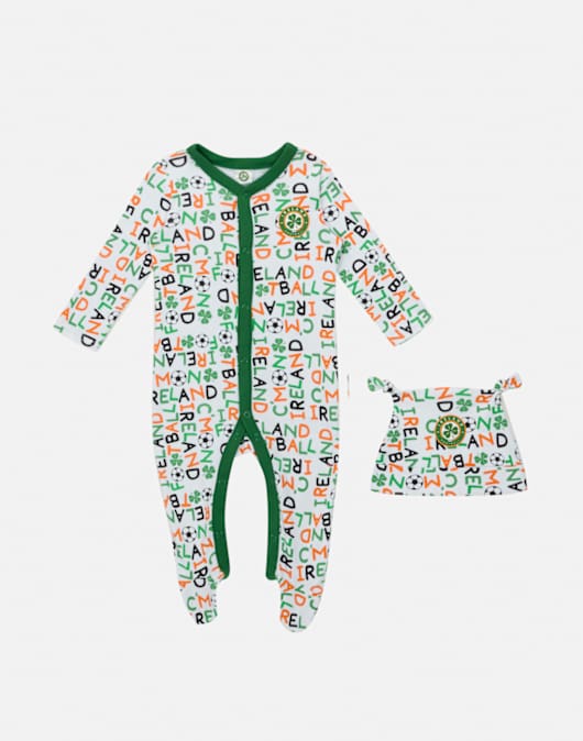 Ireland Baby Core Set Romper & Hat