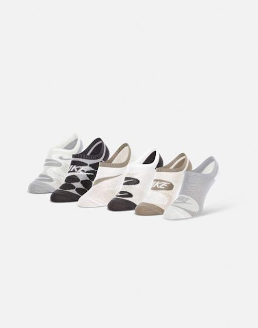 Everyday 6 Pack Lightweight No-Show Socks