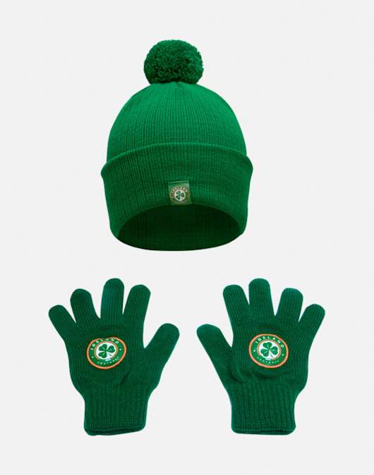 Ireland Beanie And Glove Set