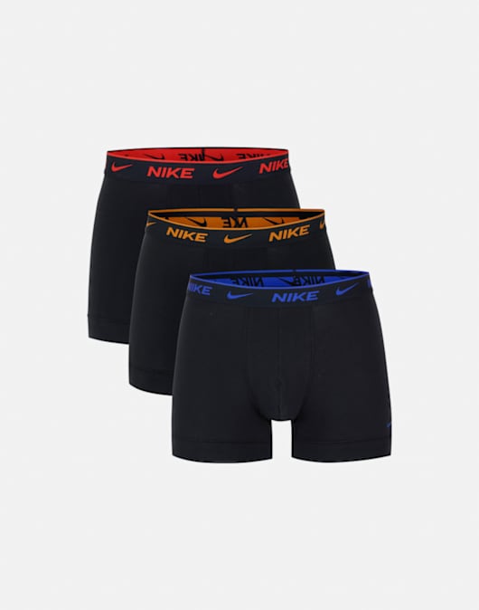 Mens Cotton 3 Pack Trunk Boxers
