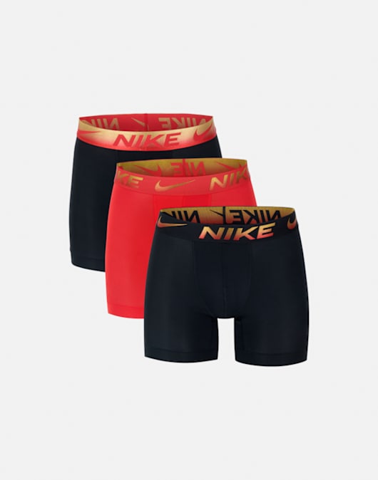 Mens Cotton 3 Pack Trunk Boxers