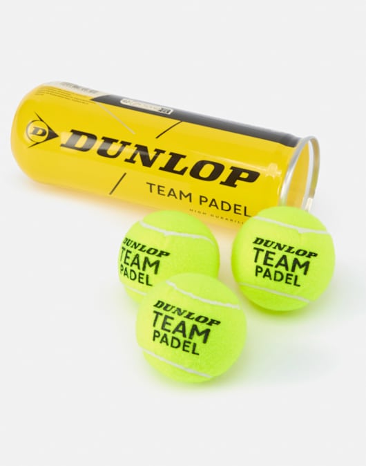 Dunlop Team Padel Balls 3 Pack