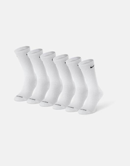 Everyday Cushion 6 Pack Crew Socks