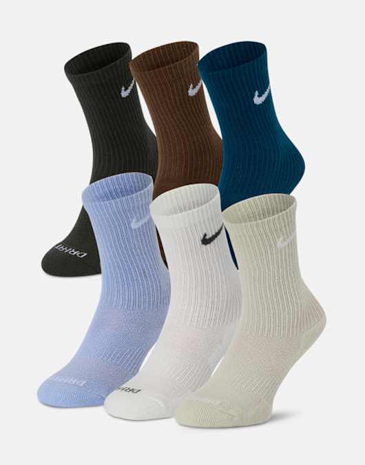 Everyday Cushion 6 Pack Crew Socks
