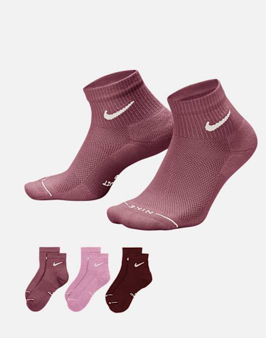 Adults 3 Pack Ankle Socks