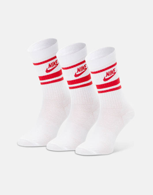 Essentials 3 Pack Crew Socks