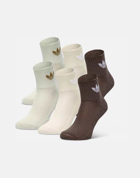 Mid Ankle 6 Pack Socks