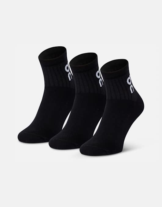 3 Pack Logo Mid Sock