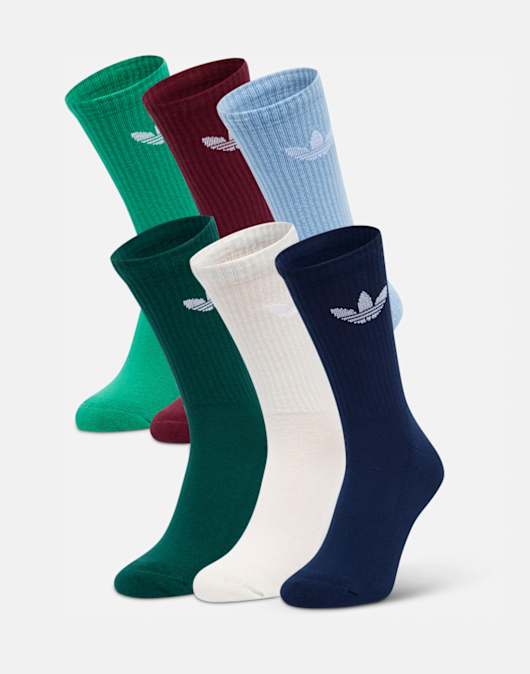 Adults Originals Crew Sock 6 Pack