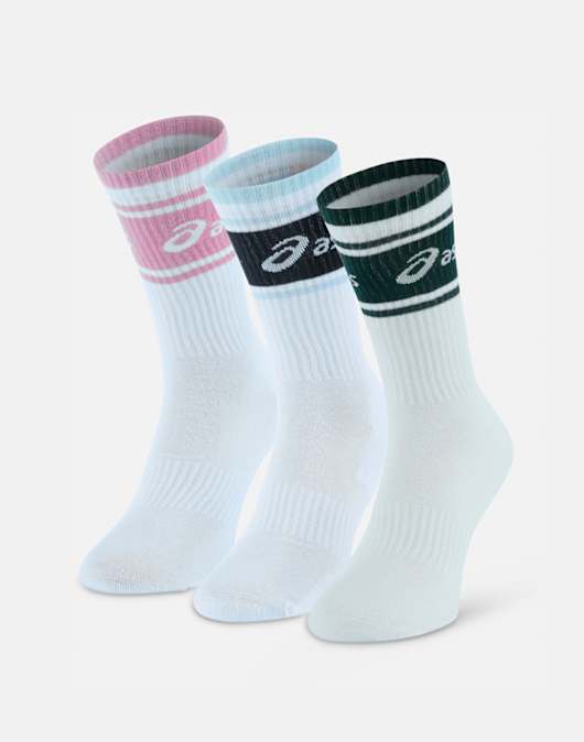 Adults 3 pack Logo Crew Sock