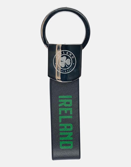 Ireland Metal Loop Keyring