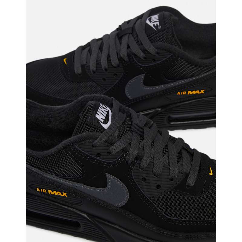 Nike Mens Air Max 90 Black Life Style Sports IE