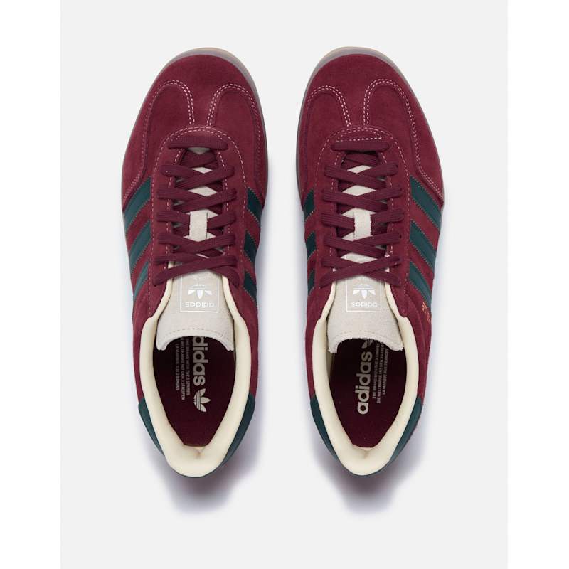 adidas gazelle silver green womens adidas Gazelle ADV Shadow Red / Crytal White / Gold Metallic 11 main image 1