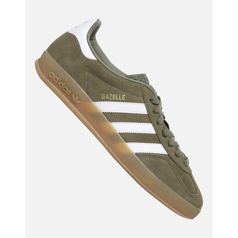 adidas gazelle silver green womens adidas Gazelle Shoes - Men's - Mineral Green / Off White / White main image 1