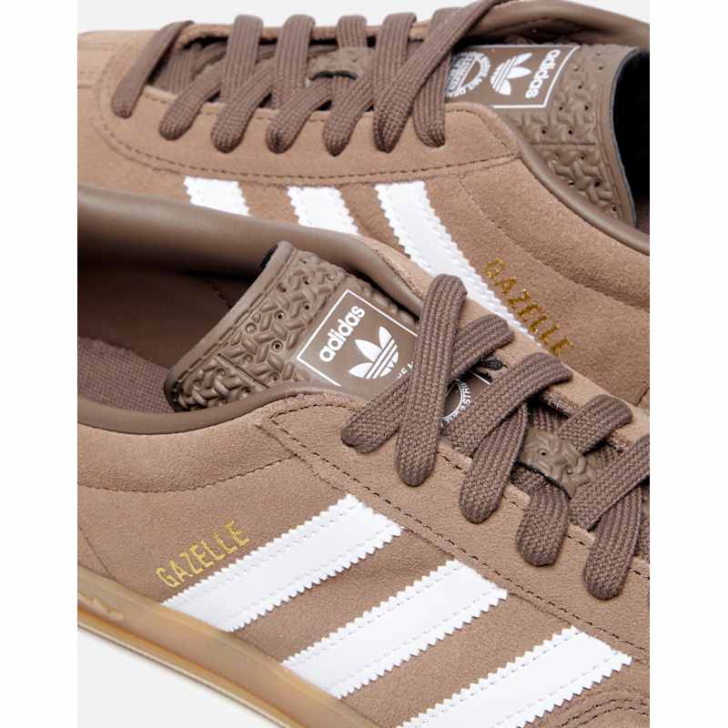 adidas gazelle silver green womens adidas Originals Sneakers W Gazelle Indoor