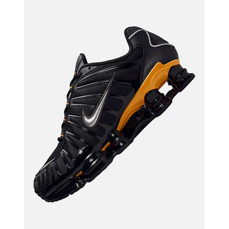 靴 Nike Shox TL Black and Max Orange Nike Shox TL 