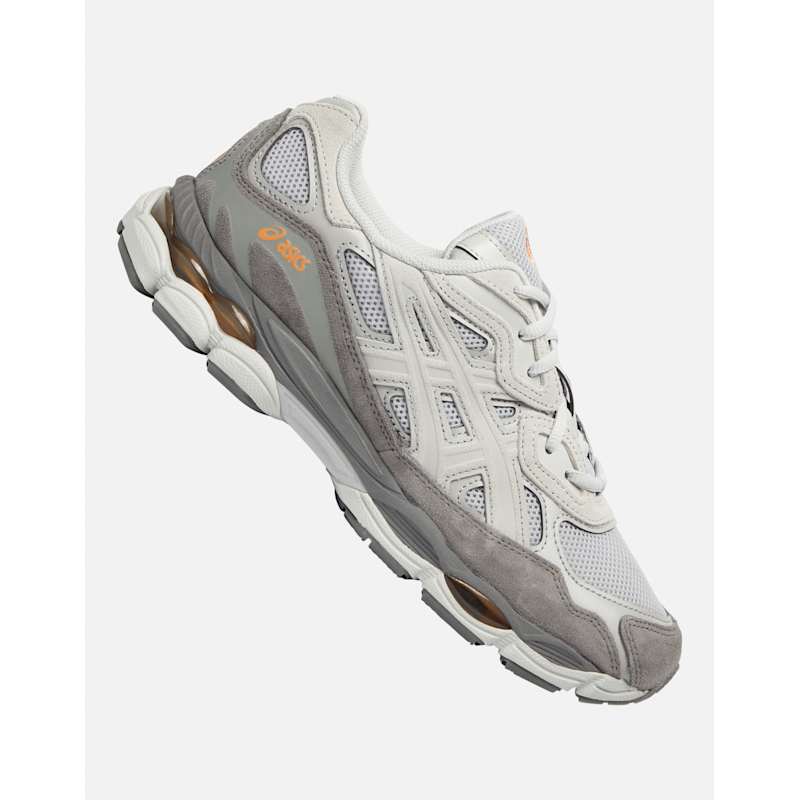 【美品】QUICK PACK 9【GRAY WHITE】 Asics Mens Gel NYC - Grey | Life Style Sports EU