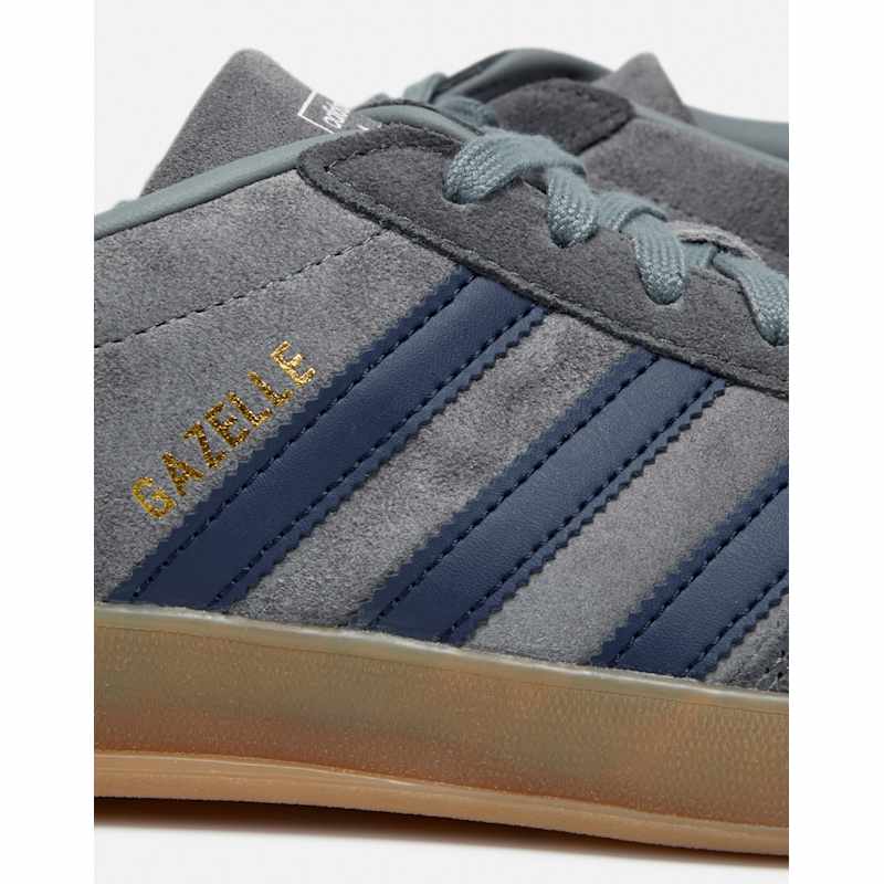 adidas gazelle silver green womens Adidas Gazelle Indoor Trainers main image 0