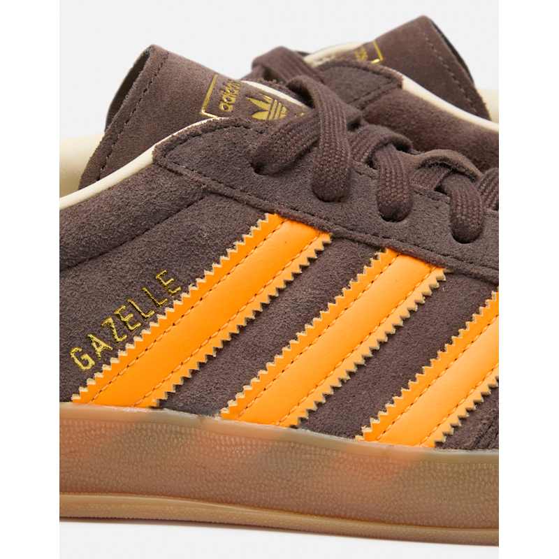 adidas Originals Mens Gazelle Indoor - Brown | Life Style Sports IE