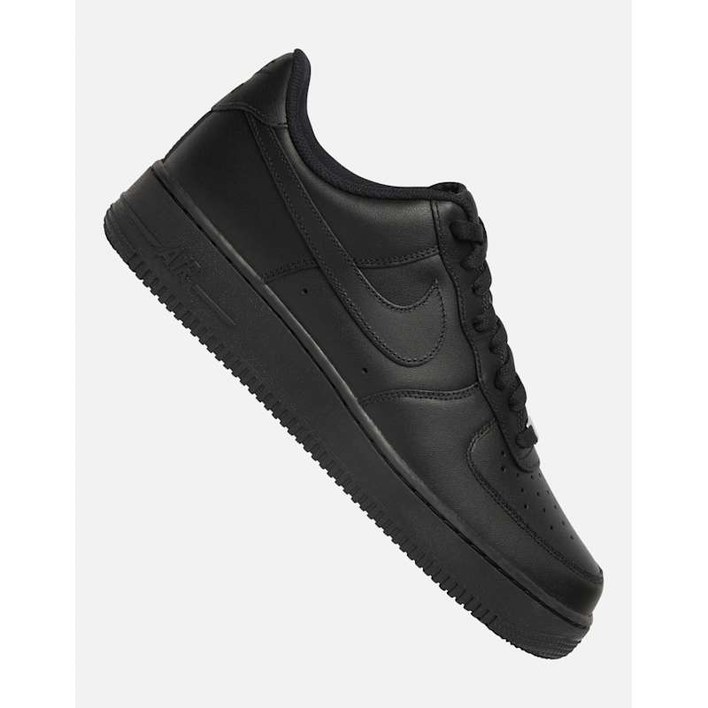 Nike Mens Air Force Black Life Style Sports UK
