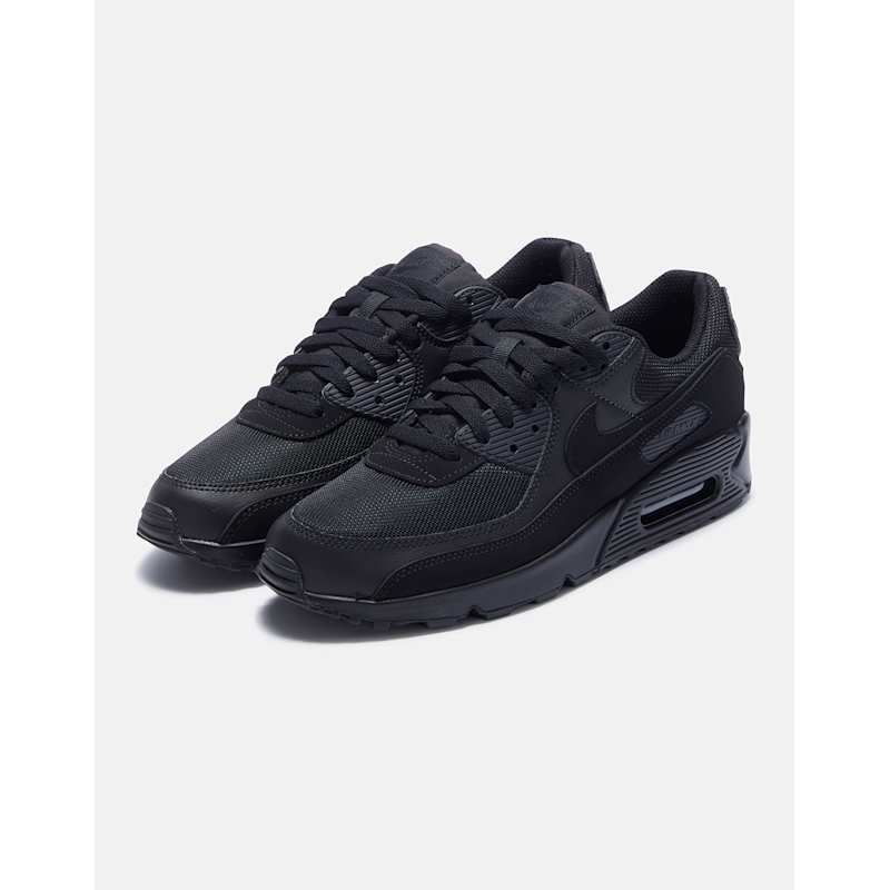 Nike Mens Air Max 90 Black Life Style Sports UK