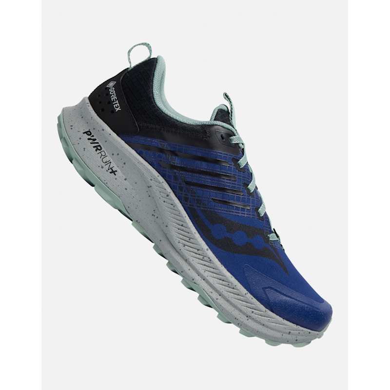 Saucony Mens Ride TR2 Goretex Blue Life Style Sports IE