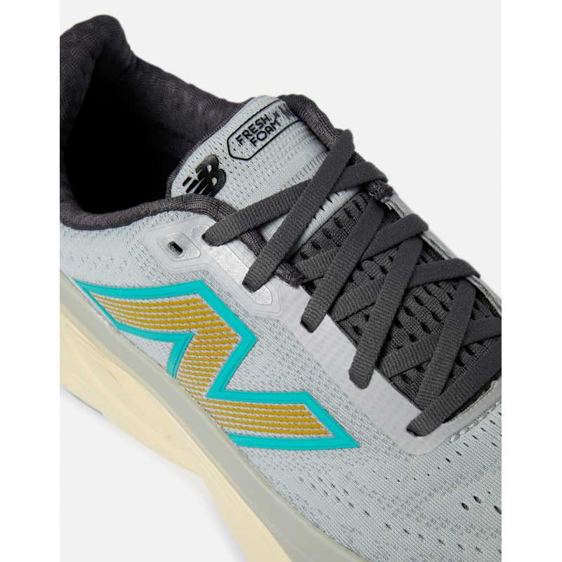 New Balance Mens Fresh Foam X More V5 WH Grey Life Style Sports UK
