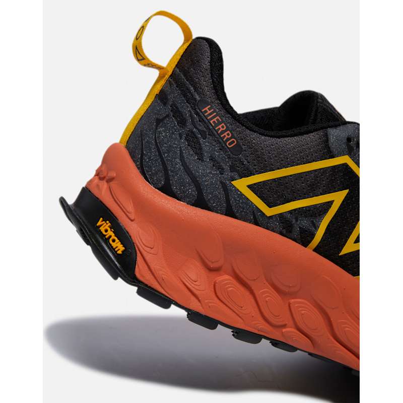 New Balance Mens Fresh Foam X Hierro V8 WH Black Life Style - Main Image