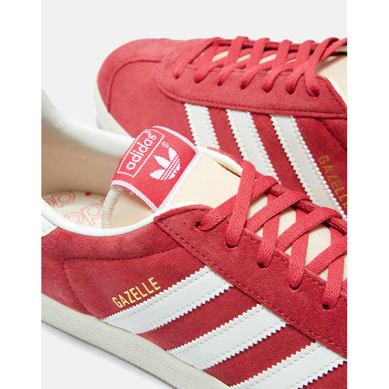 adidas Originals Mens Gazelle - Red | Life Style Sports IE
