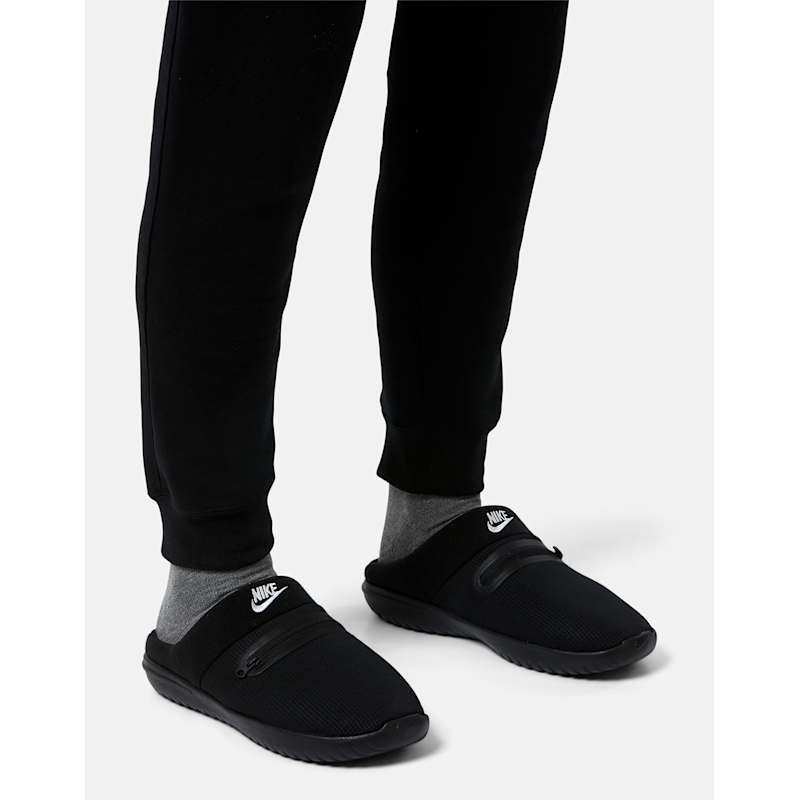 NIKE BURROW SE 26㎝ Nike Mens Burrow Slippers - Black | Life Style Sports UK