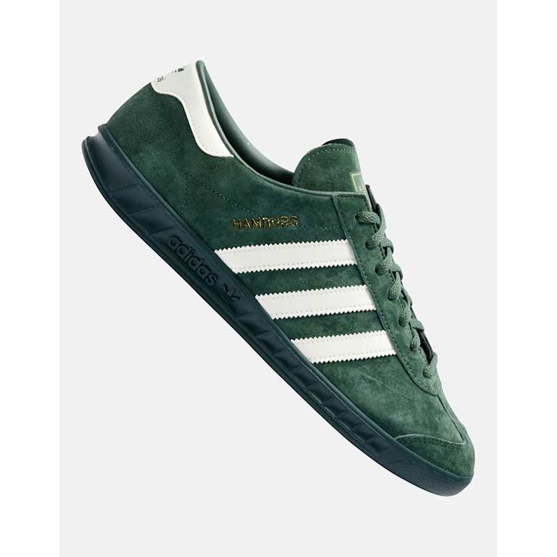 adidas Originals Mens Hamburg Green Life Style Sports UK