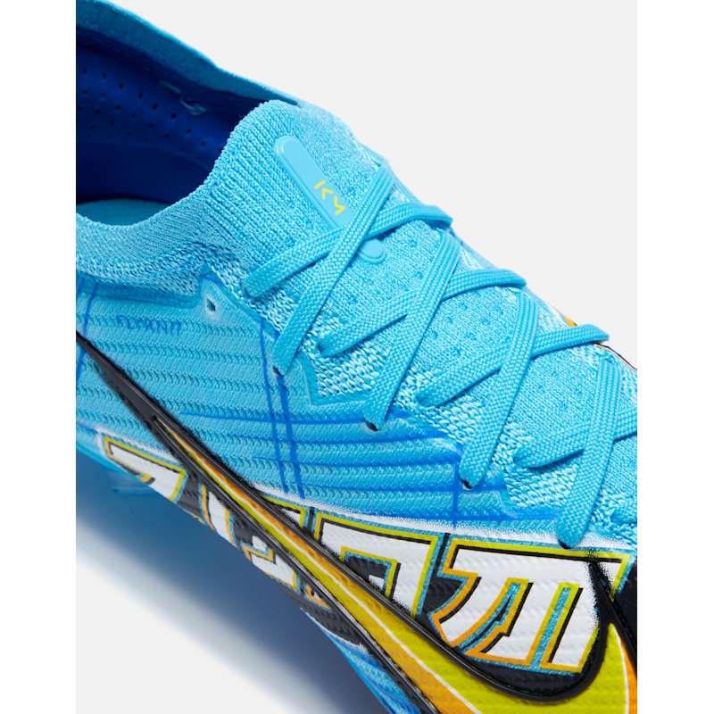 Nike Adults Mercurial Vapor 15 Elite Mbappe Firm Ground - Blue