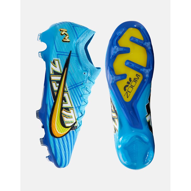 Nike Adults Mercurial Vapor 15 Elite Mbappe Firm Ground - Blue