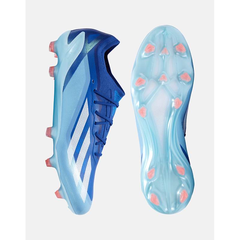 adidas Adults X Crazyfast.1 Firm Ground - Blue | Life Style Sports UK
