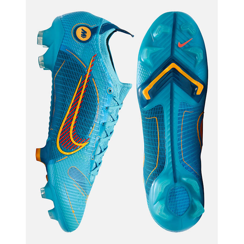 Nike Adults Mercurial Vapor 14 Elite Firm Ground - Blue | Life